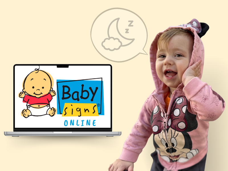 BabySigns Online kurz cover beige picture only Online kurz znakovania s bábätkami